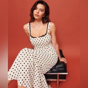 Reformation Irisa Midi Dress in Portofino